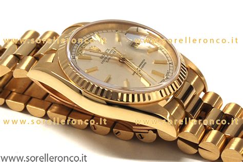 cerco rolex day date oro usato prezzo